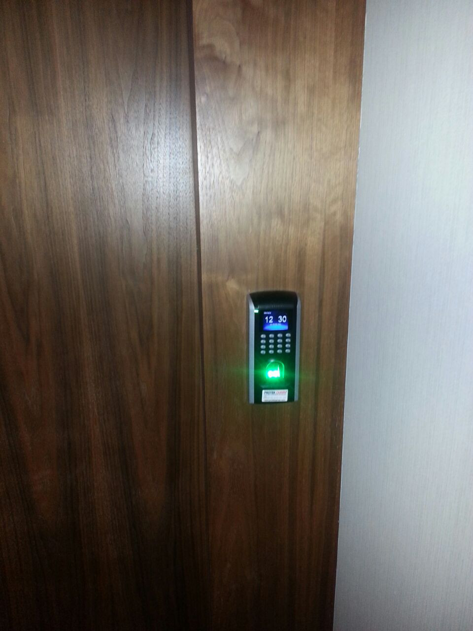 SF200-ID Parmak İzi Sistemi Montaj Görüntüleri